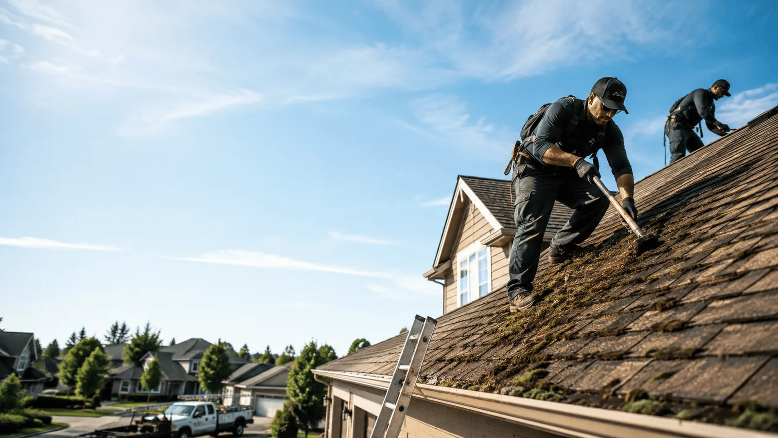 Roof Moss Removal in Hibbing, MN near me